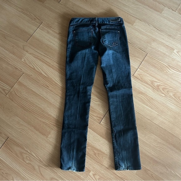 Express Stella Dark Wash Skinny Low Rise Jeans Women’s 2r - Picture 11 of 11